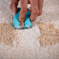 How do you clean badly stained carpet?