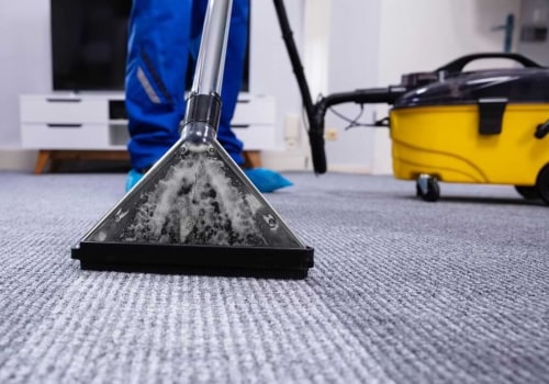 What do professional carpet cleaners use to remove stains?