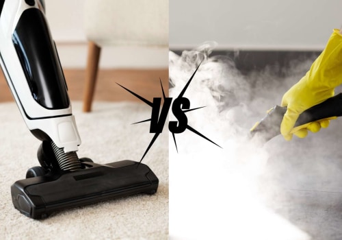 Is it better to dry clean or steam clean carpets?